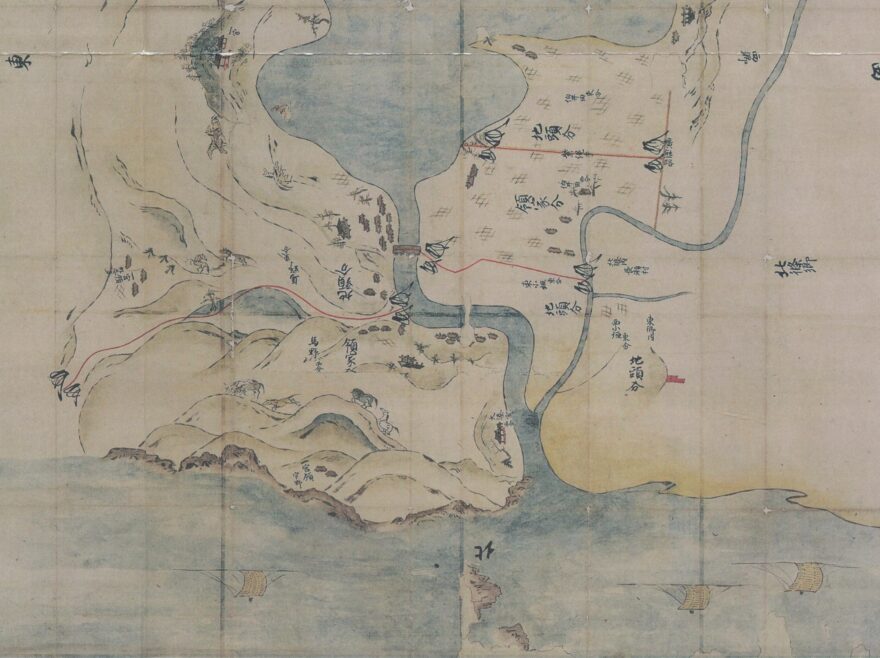 東郷荘下地中分絵図って何ですか？④