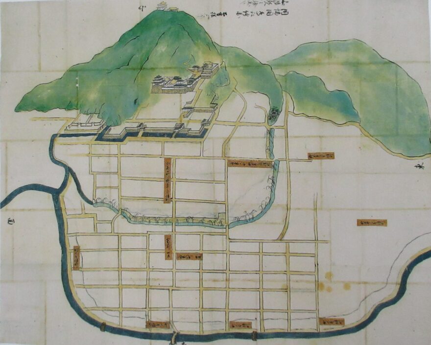 日本百名城　鳥取城跡②