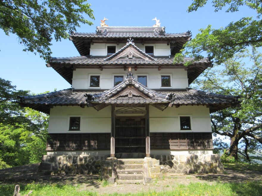 難攻不落の羽衣石城②